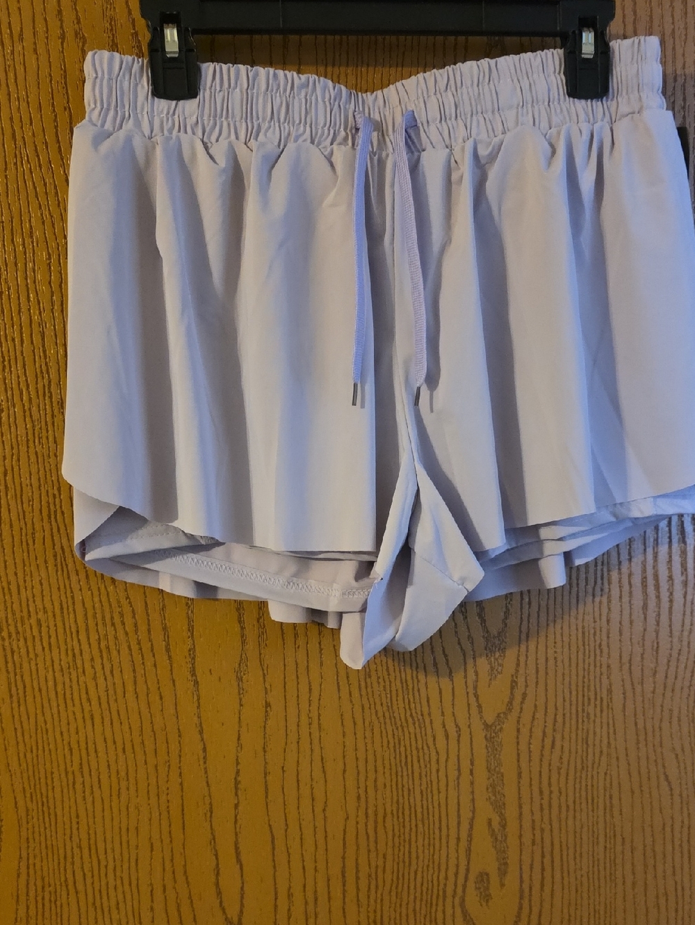 Just Love Lavender Athletic Drawstring Shorts W 15-17, I 2.58